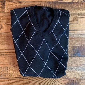 Burberry Golf men’s black sweater